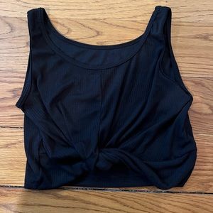 Girls twist front shirt